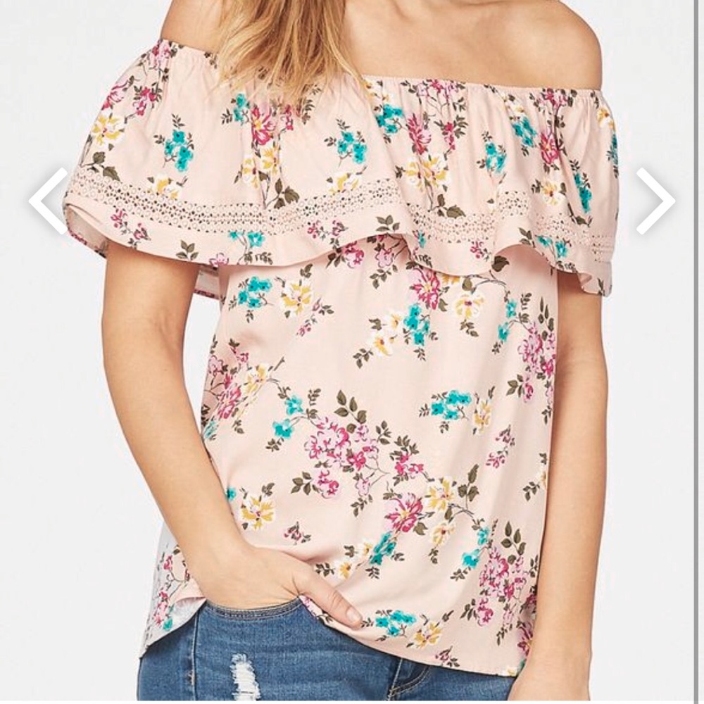 Off the shoulder top